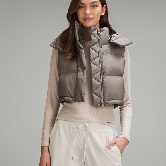 Lululemon Rover Wunder Puff Super Cropped Vest